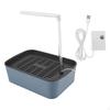 Automatic Bird Bath Tub Indoor Pet Bathtub with Pump for Ferret African Grey