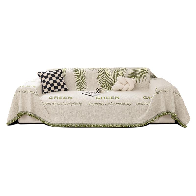 Sofa Håndkle Fullt Dekke Stoff Sofatrekk Universell Pute Fortykket Fullt Dekke Fire Årstider Universell Sofateppe Pute
