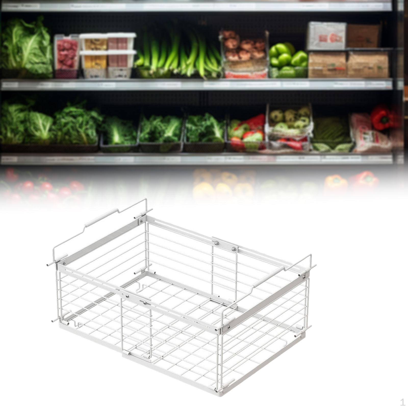 

Регулируемый органайзер для морозильной камеры, контейнер для хранения, корзина для холодильника, корзина