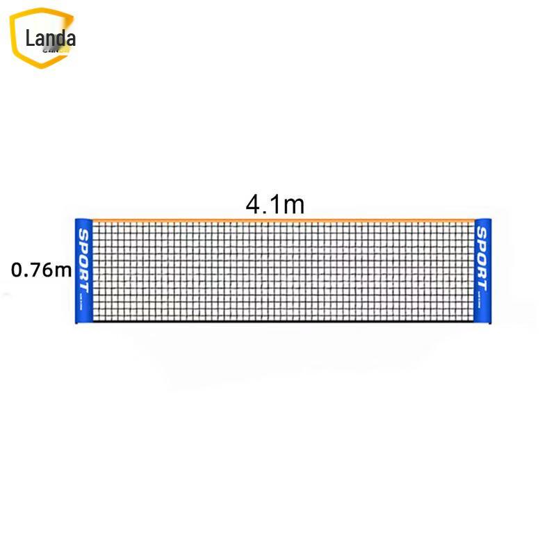 Landa Portable & Height-Adjustable Badminton/Tennis Net
