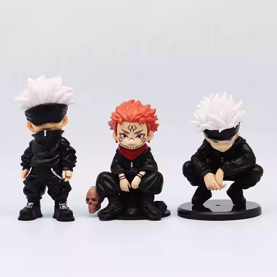 3p Jujutsu Kaisen Anime Figure Satoru Gojo Action Figure Lord Of The Curse Sukuna Figurine PVC Model Doll Toys Collection