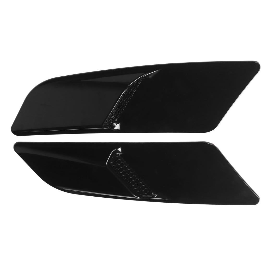 2 Pcs Engine Bonnet Air Vent Cover Front Bonnet Decoration Replacement for Ford Mustang 2015 To