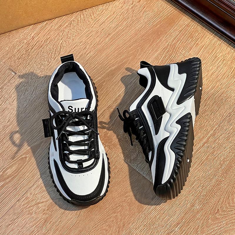 Support a 20252025 autumn new thick-soled breathable dad shoes casual sports shoes explosion