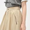 MO&Co. Retro High-Waist A-Line Skirt