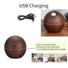 7 Color USB Aroma Essential Oil Diffuser Air Purifier LED Night Light Ultrasonic Cool Mist Humidifier Home Office 130ML