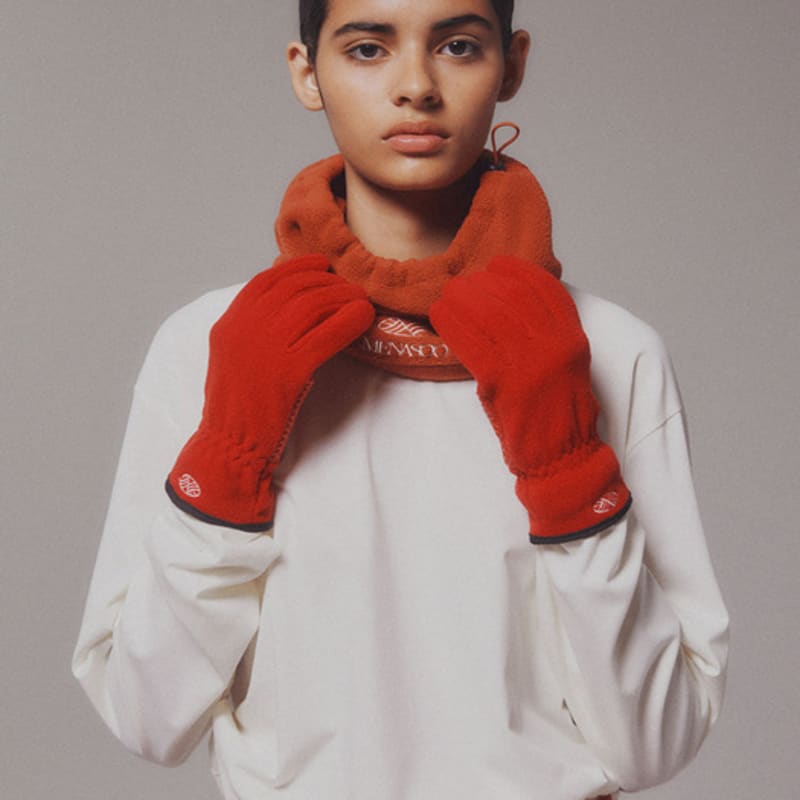 MENASOO Menasoo Logo Gloves_Red
