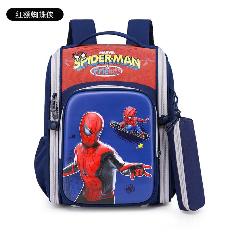 New Schoolbag, Primary School Boys and Girls Cartoon Cute Backpack, Ultra-lightweight Burden Reduction Spine Protection Children's Backpack