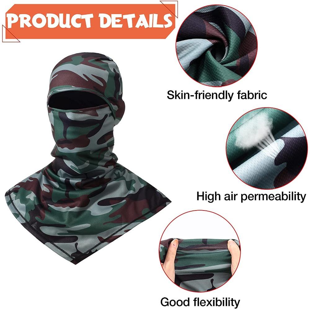 Snowboarding Cycling Helmet Skiing Neck Covers Face Mask Mesh Face Cover Hiking Scarves Balaclava