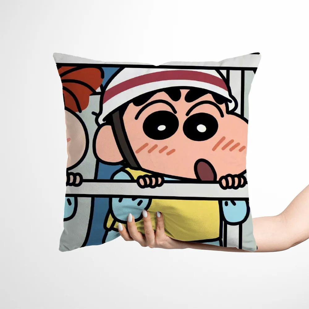 Cartoon Throw Pillow Covers Living Room Decoration Printed Sofa Cushion Cover Polyester Soft Pillowcase