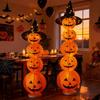 Light-Up Pumpkin Lantern Halloween Decor for Door, Shop, Bar, Kindergarten, and Photo Props