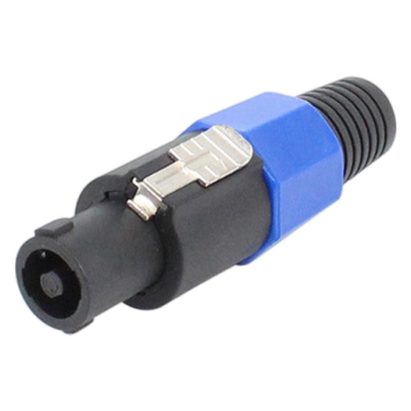 4 Stück Professionelle 4-polige NL4FC Speaker Twist Lock Stecker 4 Pole Lautsprecheradapter-Steckverbinder 4-poliger Speaker Twist Steckverbinder