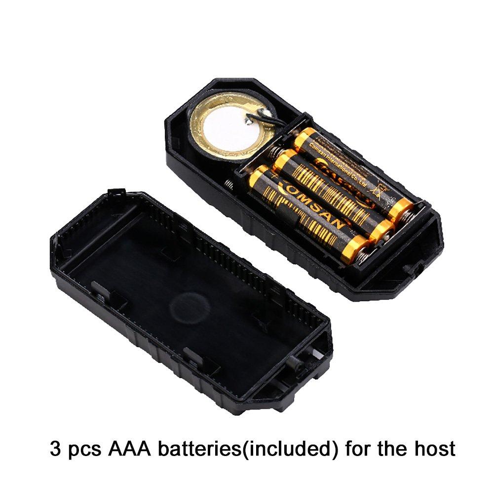 Mengshen 113dB Wireless Anti-Theft Motorcycle/Bicycle/Bike Anti-Theft Alarm, Waterproof and Super Strong, Z08