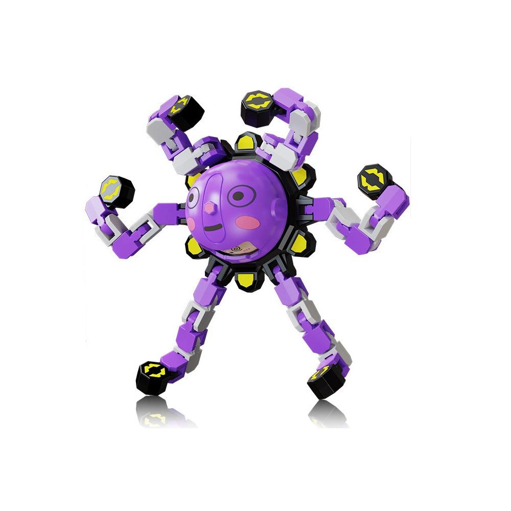 Plastics Fingertip Versatile Chain Face Changing Transformable Fidget Spinners  Party Favors