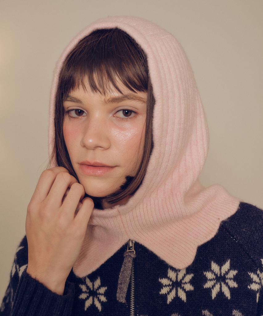 MELLY&ROSE Wave Balaclava (310543)_Pink