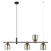 Lampa wisząca SERVIO PND-66892-4-BK-AMB Italux