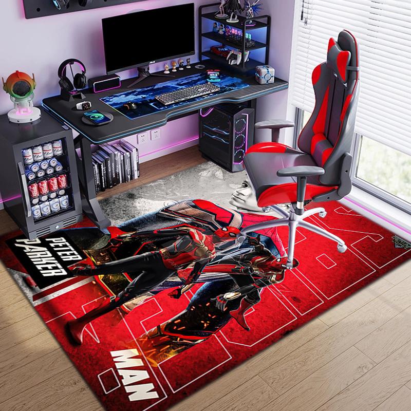 1 Stück Spider-Man Teppich - Heimdekoration Teppich für Wohnzimmer Schlafzimmer Bodenbelag Computertisch Bereichsteppich