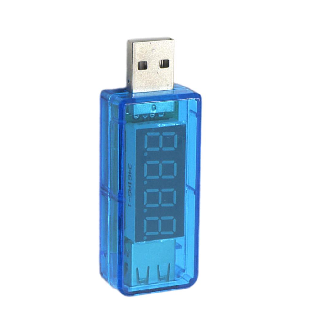 USB Power Tester Portable Voltmeter Ammeter USB Charger Voltages Tester Multimeter for Charging Status Detection