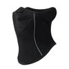 Autumn Winter Outdoor Riding Neck Warmer Fleece Lining Neck Gaiter Breathable Holes Half Face Guard Accessories