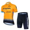 ASTANA Set Maglia da Ciclismo da Uomo Manica Corta Kit Bici da Strada Traspirante Asciugatura Rapida Lycra Abbigliamento Performance