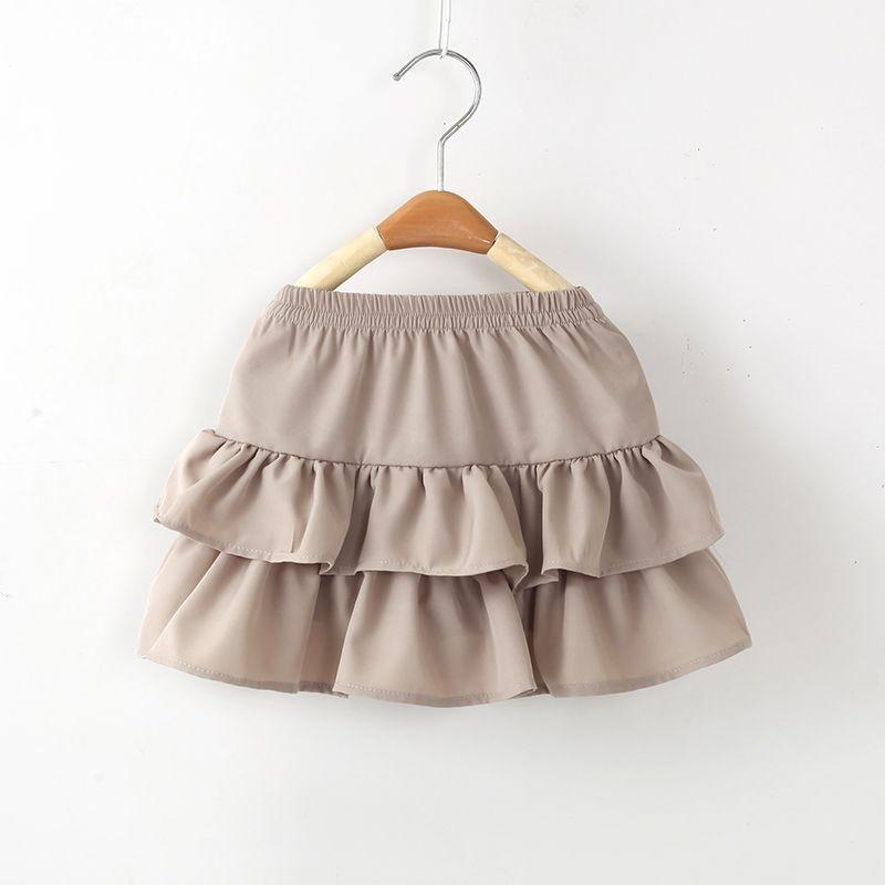 Mädchenrock Sommer Kinder Süßer Kuchenrock Mode Kurzer Rock Baby Mädchen Pong Prinzessinnenrock