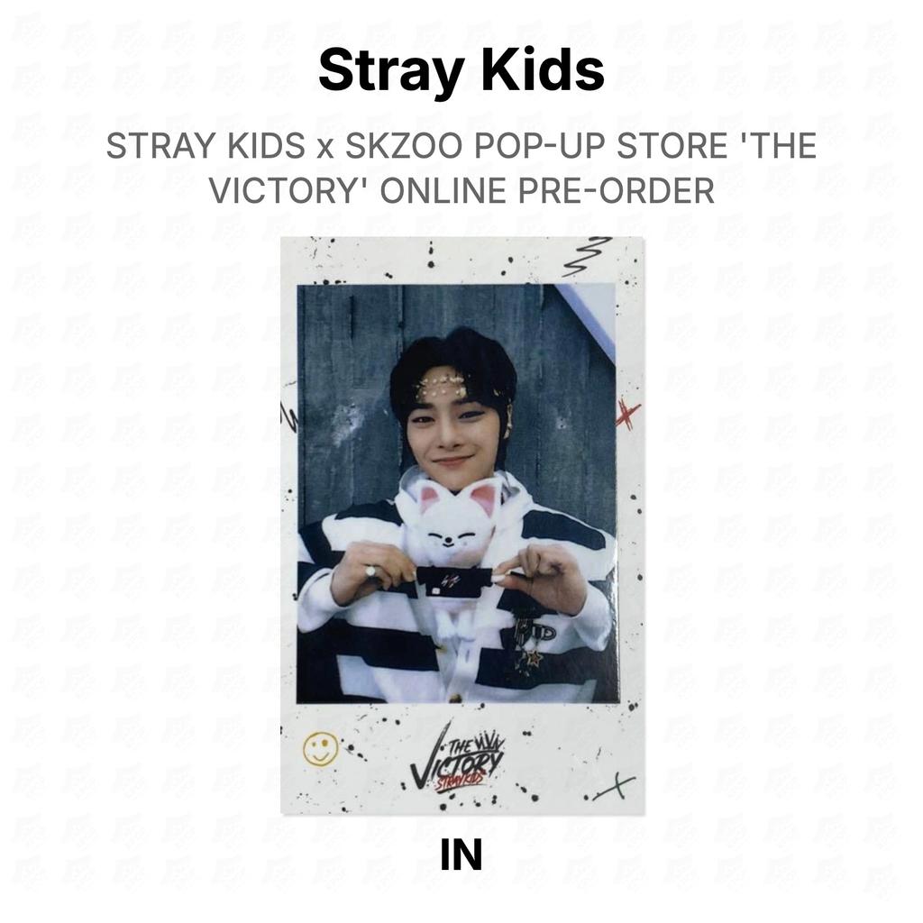 Stray Kids x SKZOO POP-UP STORE 'THE VICTORY' ONLINE PRE-ORDER Official Photocard