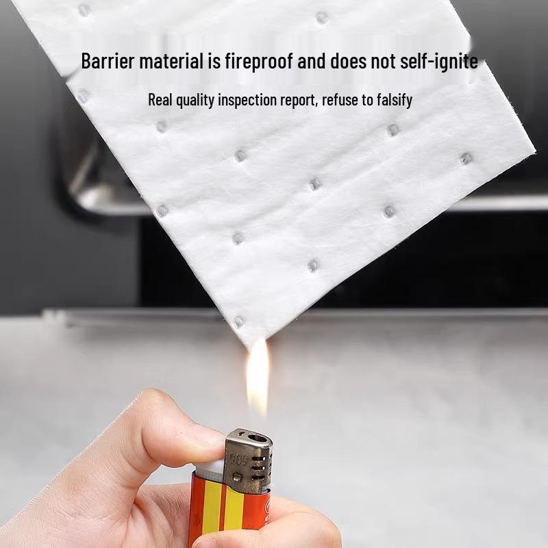 Thickened Grey Oil-Absorbing Cotton Paper for Range Hood Oil Tray