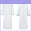 Good Omens Aziraphale Costume With Clergy Robe For Halloween Cosplay And Stage Performance