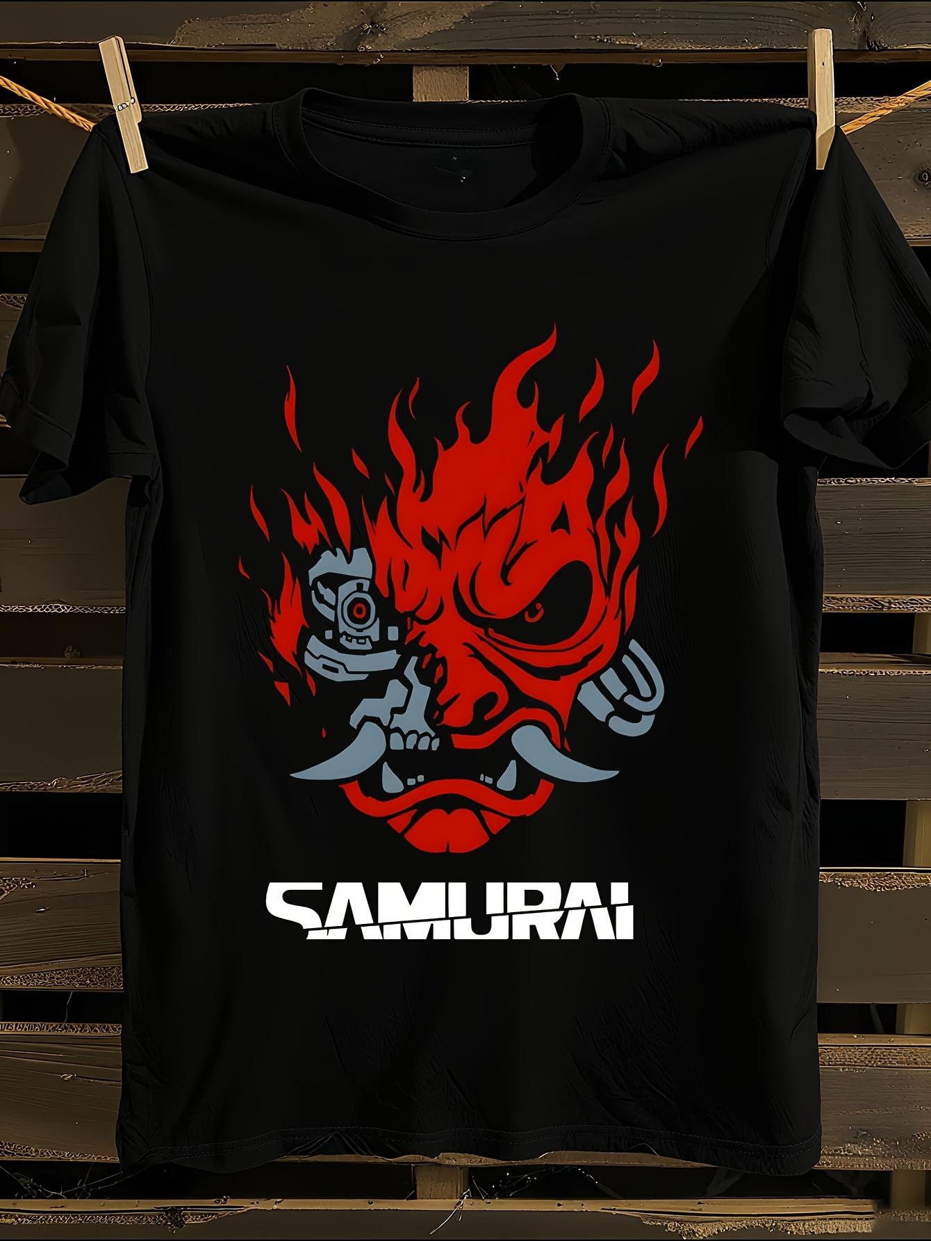 Vintage Samurai Japanese Gaming T-shirt XXXXL