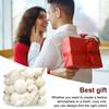 28 Pcs Velvet Christmas Tree Ornaments Set Flocked Balls Star Xmas Tree Hanging Decoration for Holiday Party Decor