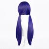 High Quality Crazy Mita Cosplay Wig 68cm Purple Blue Ponytail Heat Resistant Synthetic Hair Wigs Anime MiSide Wigs + Wig Cap
