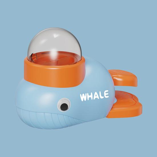 Dog Interactive Treat Dispenser Toy 2-in-1 Food Puzzle Slow Feeder Duck-Shaped Enrichment Toy for IQ Training Mental Stimulation