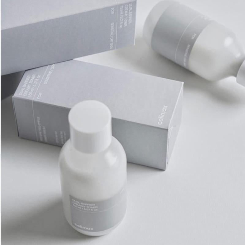 Celimax Dual Barrier Creamy Toner 150ml – Moisturizing Barrier Toner with Ceramides & Panthenol