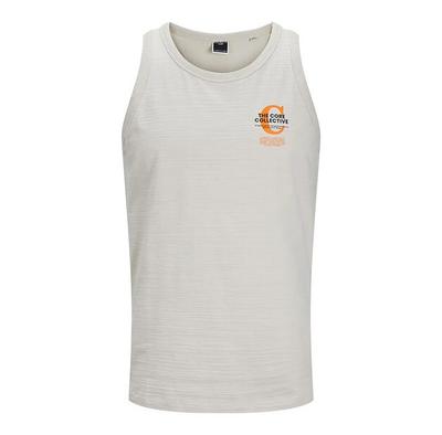Jack & Jones Slub Print Sleeveless T-Shirt