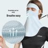 Women's Summer Ice Silk UV Face Mask for Outdoor Cycling and Golf - XTJ91