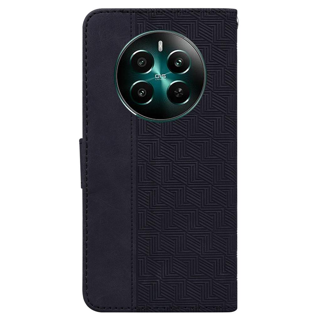 For Realme 12 4G/12+ 5G/Narzo 70 Pro 5G Case Full Protection Geometry Imprinted Phone Cover