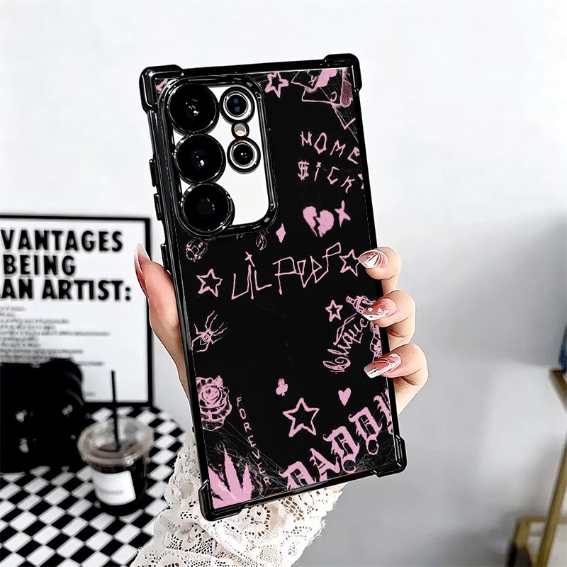 Lil Peep Hellboy Liebe Beschichtung Handyhülle Für Samsung Galaxy S24 S25 FE S26 Edge S23 Ultra S22 S21 Plus S20 Sturzfest Airbag Abdeckung