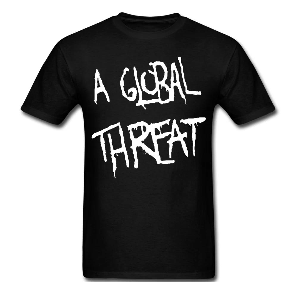 

Hardcore Anarcho Punk Rock A Global threat t shirt 4XL