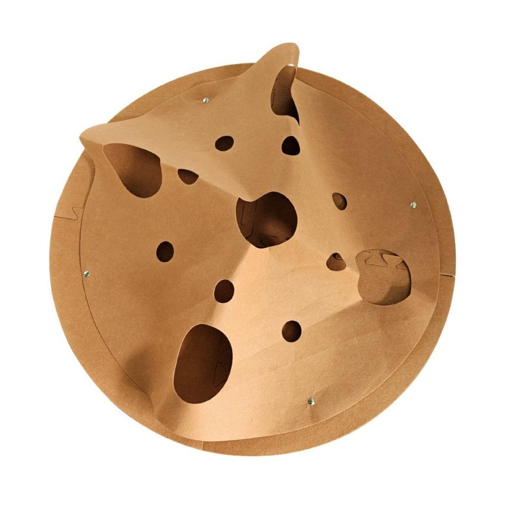 Safety Cat Tunnel Play Rug Durable Cat Rest Mat Creative Pet Toys Pad  Training Activit