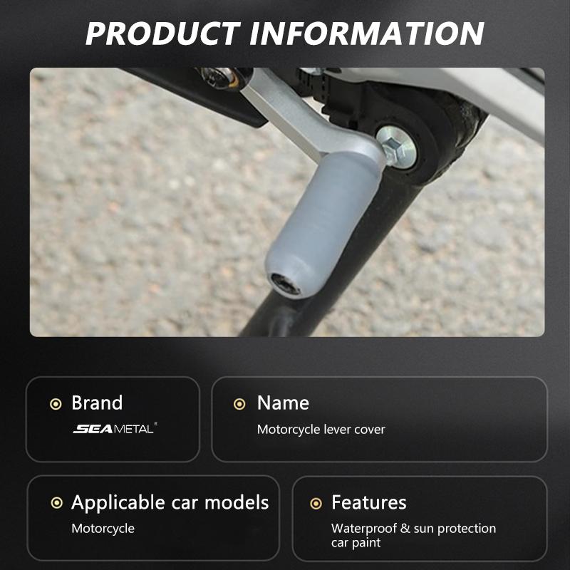 SEAMETAL Motocicletă Cauciuc Schimbător de Viteze Husă Universală CBR650R CB650R CBR1000RR CB1000R Pedală Schimbător de Viteze Husă de Cauciuc pentru Suportul pentru Picior