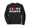 I Love Marna Matching Girlfriend Boyfriend Marna Name Trainer &