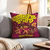 Band Grateful Dead Cushion Cover 1Pcs Decorative Covers Soft Cushion Case For Sofa Couch Decor 40X40 45X45 Pillowcases