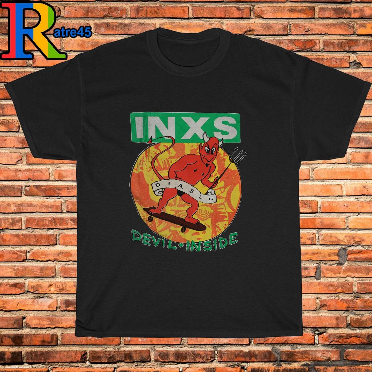 Men s and Women s T-shirts INXS DEVIL INSIDE XXXL