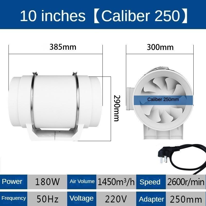 220V přídavný ventilátor pro domácnost Nízká hlučnost IPX2 Vodotěsný kuchyňský olejový výparový ventilátor Odsávací ventilátor se silným potrubím