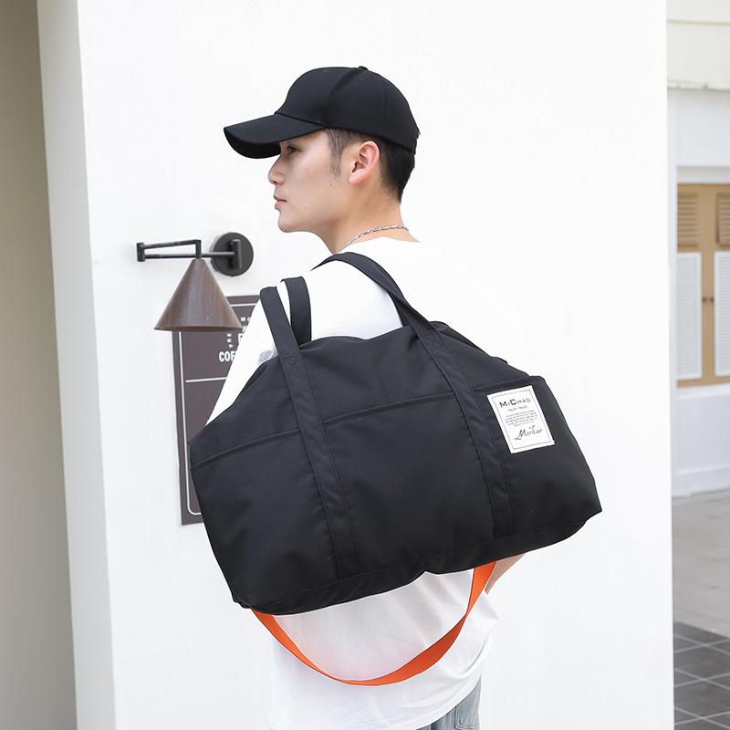 Travel Bag Large Capacity Portable Gym Bag Short-distance Travel Luggage Bag Men's Travel Storage Bodybuilding Bag