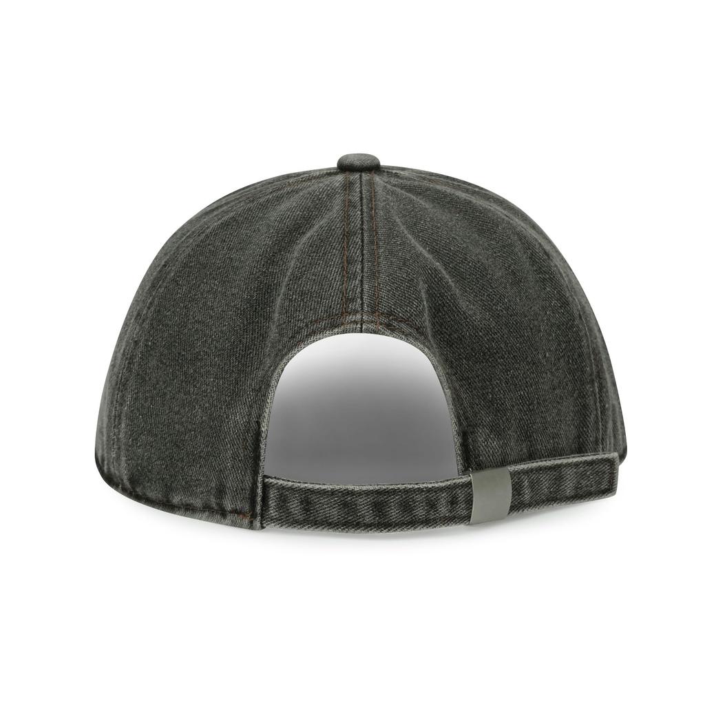 Clape Plus Size Denim Cap with Short Soft and Perfect for and Baseball Men's Brim, Adjustable, Outdoors, Fishing, (Dark Gray, J-BSAD2516) [Used]