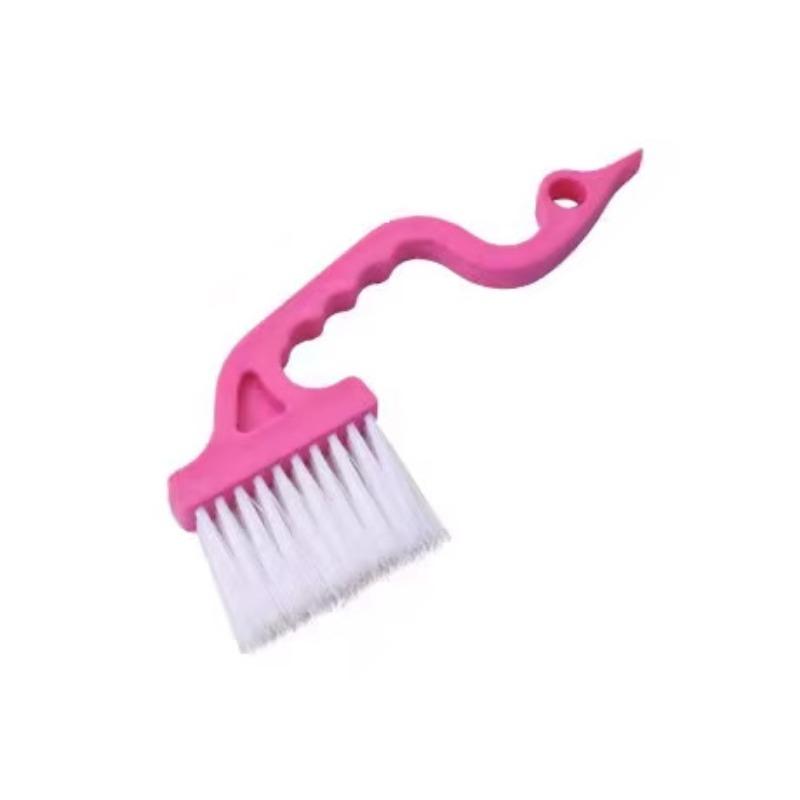 Swan Shape Handheld Groove Door Window Kitchen and Bathroom Groove Air Conditioner Shutter Keyboard Gap Cleaning Brush