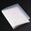 Solid Transparent Sticker Storage Book Large Capacity Blank Page Design Nail Tips Exhibition Photo Album Empty Album 40/80 Slots