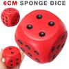 Toys Finger Training Soft Solid Color Squeeze Sponge Dice Point Dice Anti Stress Pressure Relief