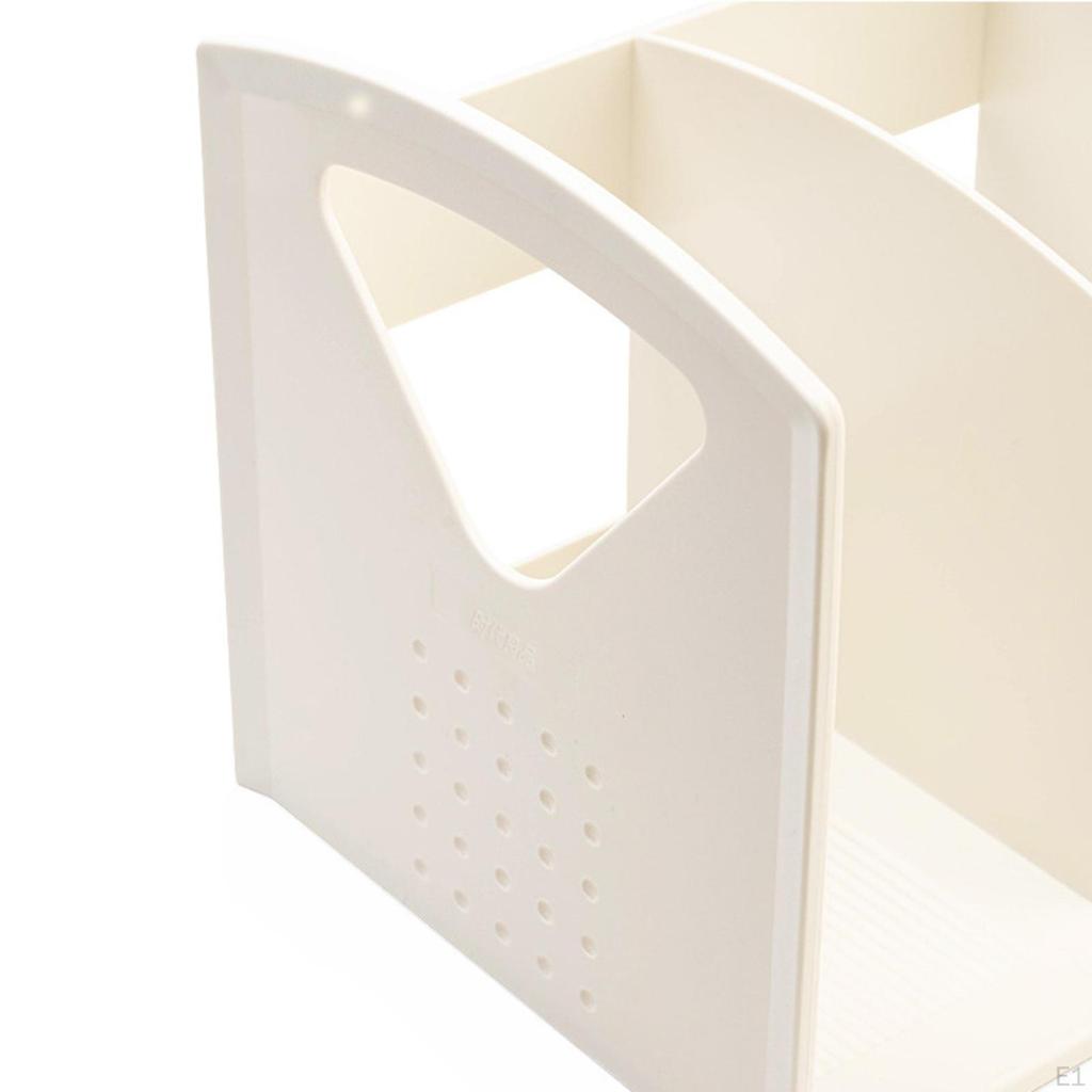 File Holder/Desk Organizer for Office Organization and Storage with 3 Compartments