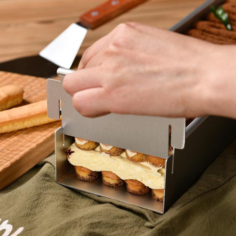 Tiramisu Muffin Pan Stainless Steel Cheesecake Pan Baking Mould Rectangle Cake Pan For Birthday Cake Cake Bread Chiffon Tiramisu